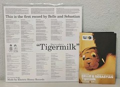 Belle and Sebastian – Tigermilk Pink Vinyl Rough Trade 50 – Bonus 7” & Zine