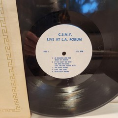 Crosby, Stills, Nash & Young Live at the L.A. Forum 6-26-70 Vinyl 2LP