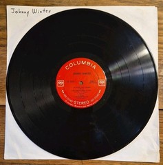 Johnny Winter: Self-Titled ~ Columbia Records CS 9826 1969 Record Only