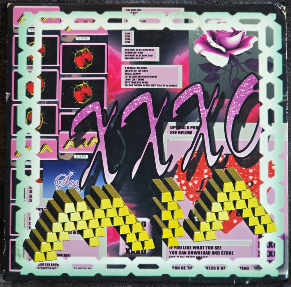 M.I.A. ~ XXXO ~ 7″ TRANSLUSCENT RED 2010 ~ EX/VG+ ~ BLAQSTARR