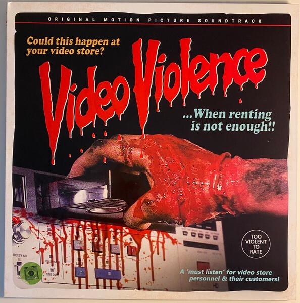 New Video Violence Soundtrack Terror Vision Vinyl LP Pink & Blood Splatter Ltd