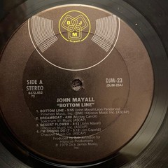 John Mayall – Bottom Line (LP) (Very Good Plus (VG+)) – 4064428861