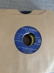 Vintage 45 RPM Record Lot In Album Country Rock Pop RCA Decca Columbia Mixed