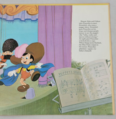 Walt Disney’s: Pinocchio ~ Vinyl LP ~ Disneyland Records/3905 ~ 1969