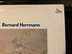 Bernard Herrmann Moby Dick London Phil Unicorn Records UK IMPORT NM LP CLEANED