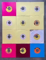 Lot (50) 90s / 2000s Reggae / Dancehall 7″ 45s / Pics of all releases included