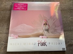 Nicki Minaj – Pink Friday 10th Ann Vinyl 3LP Deluxe – Pink w/ White Swirl – NEW