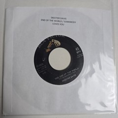 Skeeter Davis Somebody Loves You/End Of The World 45 RPM 7″ Rca Victor 47-8098