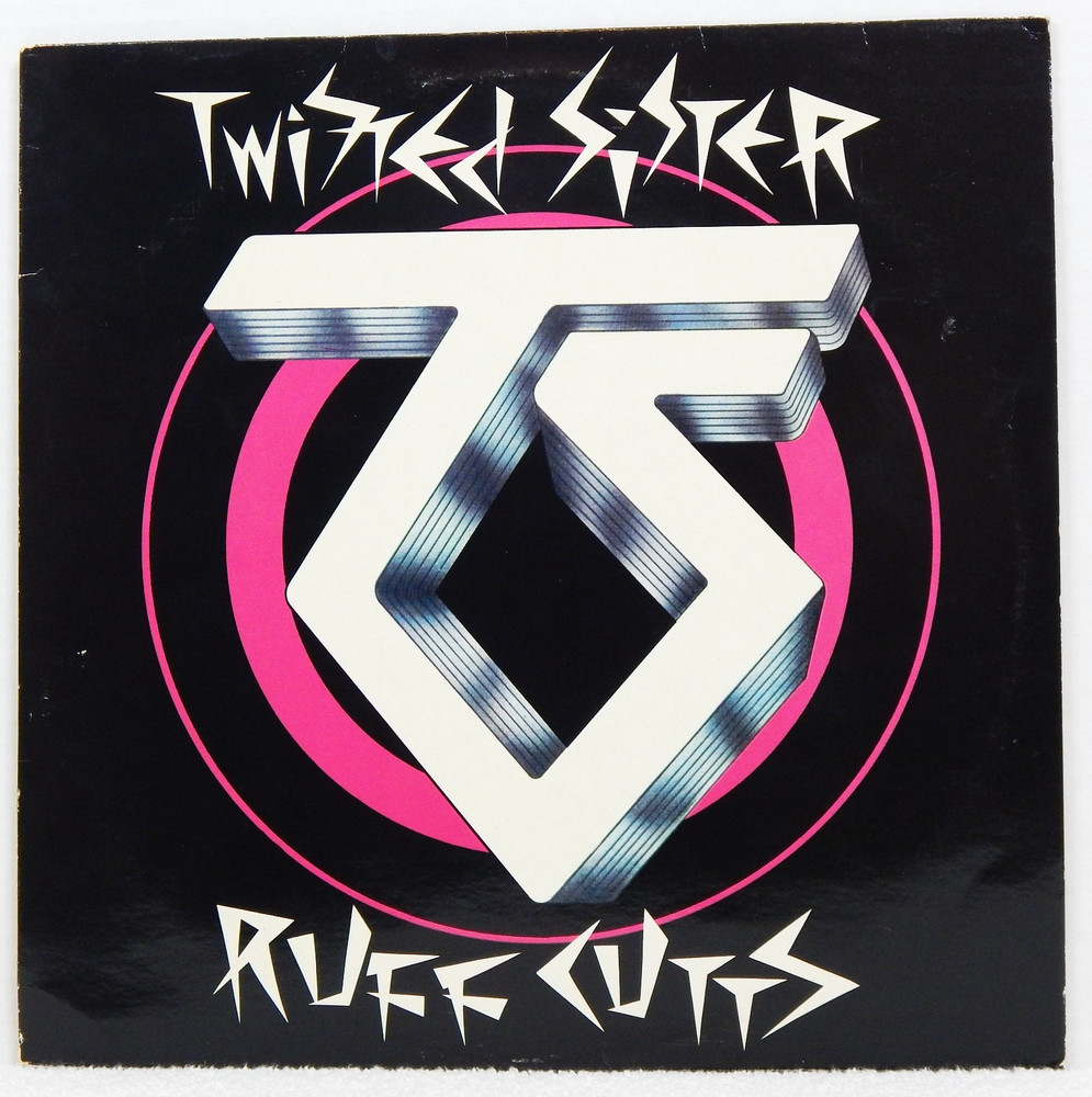 Twisted Sister–Ruff Cuts-1982 Secret Records Heavy Metal Vinyl 45 RPM EP Record