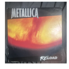 Metallica Reload LP 12″ Vinyl Record 33 RPM Warner Music Group 1997