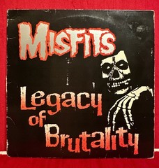 THE MISFITS – Legacy Of Brutality Vinyl LP ORIGINAL 1985 PRESSING Vintage Record