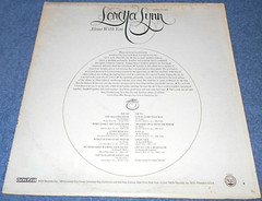 LORETTA LYNN – ALONE WITH YOU – VINYL LP RECORD – 1972 VOCALION RECORDS – NICE