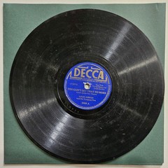 Thirteen 78 RPM 10″ Records Lot #ANP: Jazz, Swing, Big Band, Blues 1940s 1950s