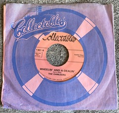 45RPM-THE DANLEERS-ONE SUMMER NIGHT/WHEELIN AND A-DEALIN- MINT LOOKS UNPLAYED