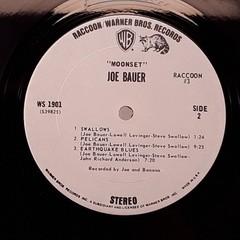 JOE BAUER/MOONSET/1971/WLPROMO/WITH PICTURE INSERT/VG/EX