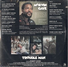 Original Marvin Gaye Trouble Man Sealed Die Cut/Sticker Lp On Tamla T332L