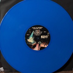 KISS Alive in Detroit January 1976 2 LP Blue Vinyl Soundboard NEW