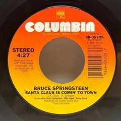 Bruce Springsteen – My Hometown / Santa Claus Is Comin’… – 1984 Vinyl 7″ – VG