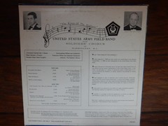 United States Army Field Band The Kings Of The Highway LP Record ~ 1973
