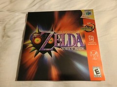 Legend of Zelda Majoras Mask Nintendo N64 OST 3LP Vinyl Test Press Not Moonshake