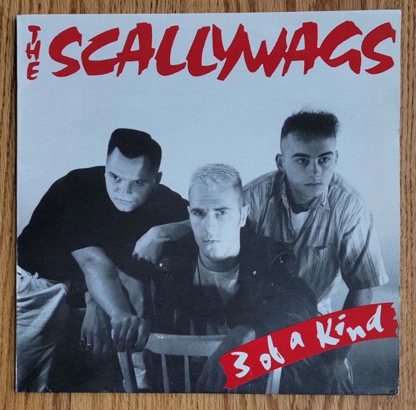 The Scallywags 3 of a Kind Maybe Crazy Records 1988 Germany Psychobilly