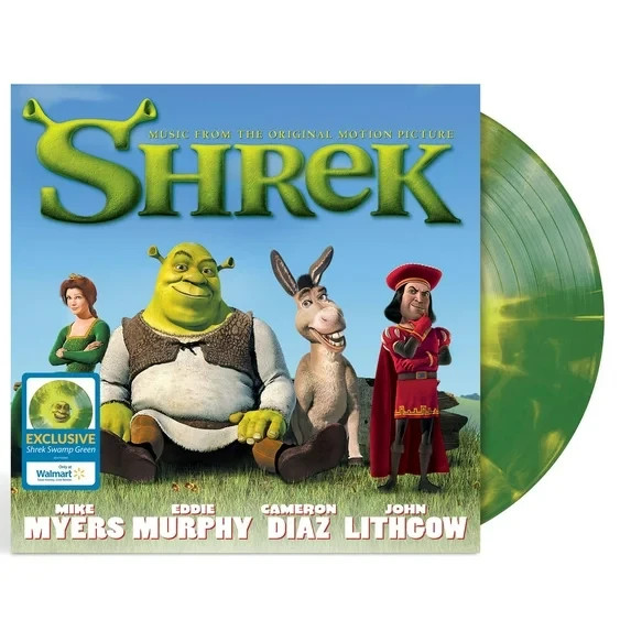 SHREK – Music From – Swamp Green Vinyl 1 LP Eddie Murphy Smash Mouth New Sealed