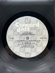 Art Blakey And The Jazz Messengers Straight Ahead Vinyl LP Concord Jazz CJ-168