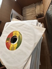 Lot Of 300 45 RPM REGGAE Vinyl Records From Jamaican Record Shop Closing!