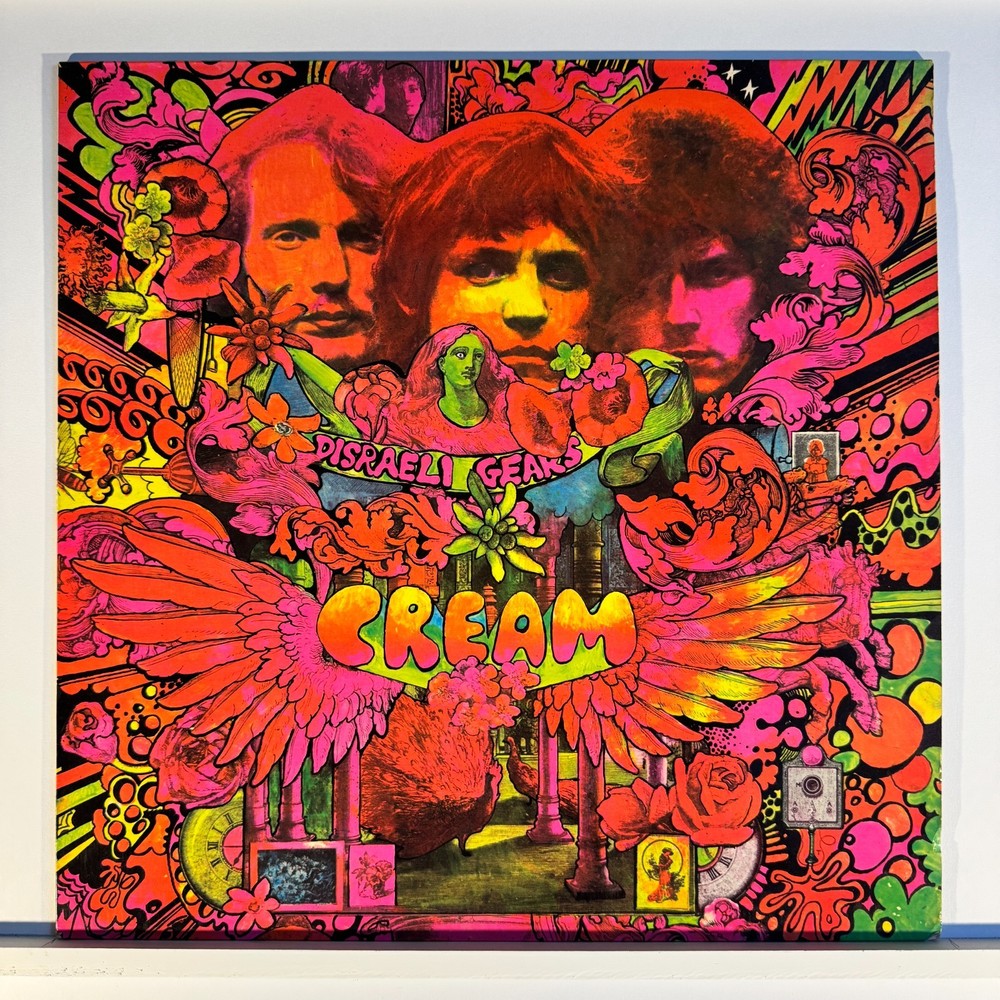 Cream Disraeli Gears Vinyl LP UK Reaction NM-/VG+