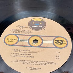 1979 EXCELLENT Foghat Boogie Motel BHS 6990 & SLEEVE, Ex