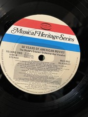 50 YEARS OF AMERICAN MOVIES DELUXE 3 LP BOX SET Collectors Set