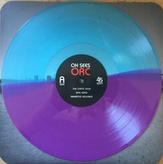 OH SEES ‘Orc 2-LP NEW BLUE PURPLE coachwhips pink brown fuzz damaged bug Netmen