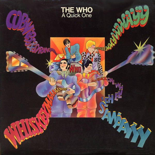 The Who – A Quick One – (593 002, 593002)- (LP, Album, Mono)