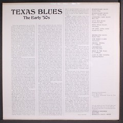 VARIOUS: texas blues – the early ’50’s BLUES CLASSICS 12″ LP 33 RPM Sealed
