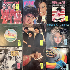 You pick – 70’s & 80’s Rock/Pop Vinyl Records LP – Madonna, Whitney, Billy Idol