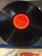 Vintage men at work.Cargo.Vinyl