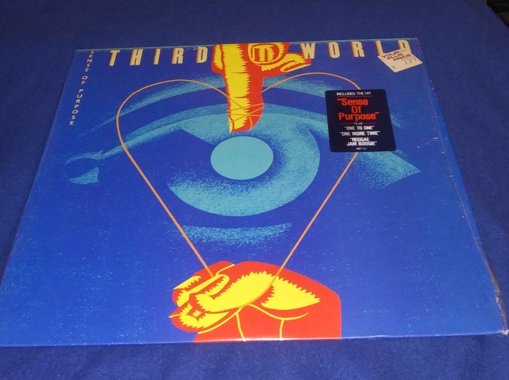 THIRD WORLD Sense of Purpose RAGGAE Vinyl LP 33RPM Record 1985 COLUMBIA RECORDS