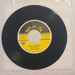 James Storie – Baby, I’m Ready/ Same – Nor Va Jak Promo VG+ 45 RPM Record