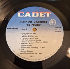 Illinois Jacquet Go Power Still in Shrink Original Inner Sleeve Cadet Records LP