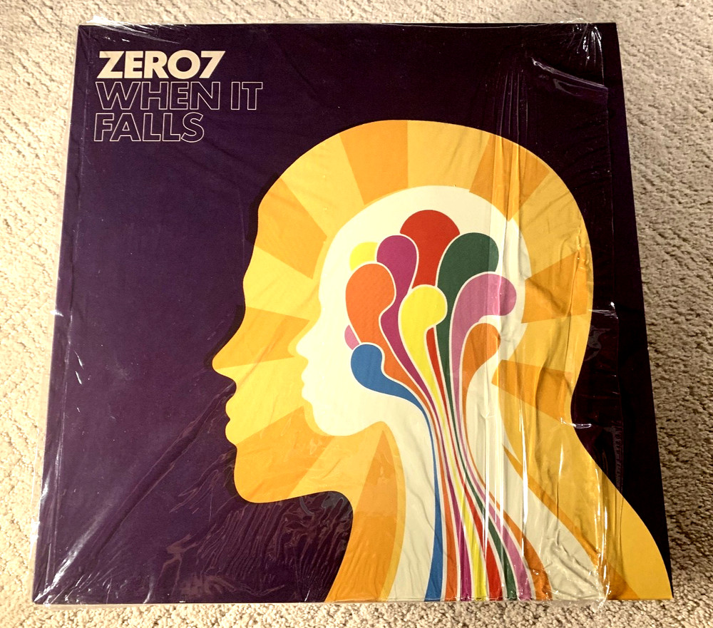 ZERO7, “When It Falls,” 2004 Rhino 1st press, Dbl LP, Plays NM, Ultrasonic Clean