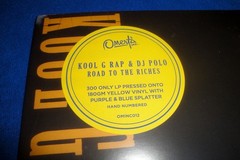 Kool G Rap & DJ Polo ROAD TO THE RICHES Numbered Colored LP SEALED/Hype Sticker