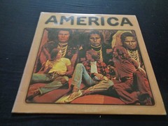AMERICA Self-Titled Band Album AMERICA 1971 WARNER BROS Vintage Record Vinyl LP