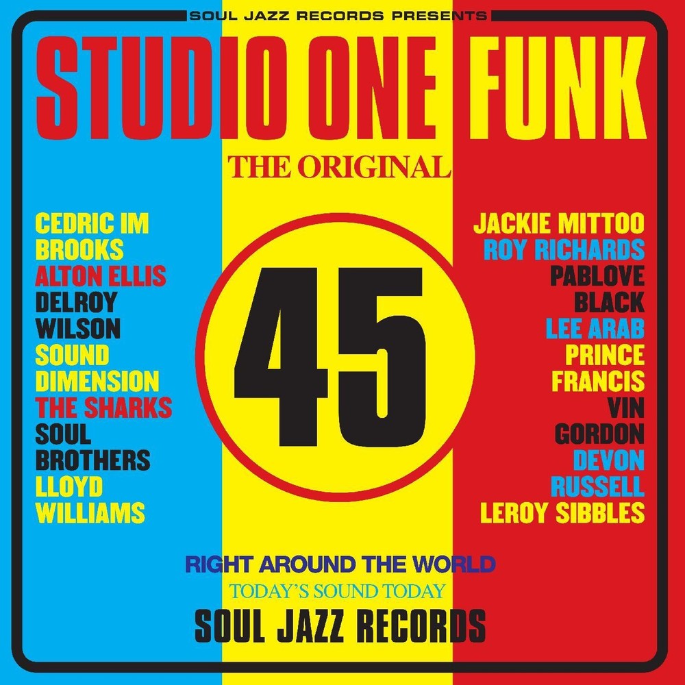 Soul Jazz Records presents – (PRESALE 6/26/26) STUDIO ONE FUNK (DDL CLEAR 2xVINY