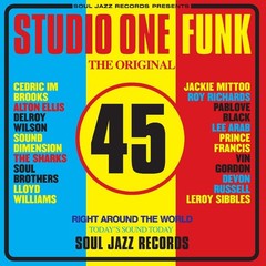 Soul Jazz Records presents – (PRESALE 6/26/26) STUDIO ONE FUNK (DDL CLEAR 2xVINY