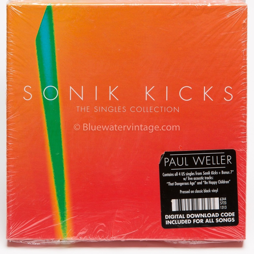 2013 Paul Weller Sonik Kicks Box Set The Singles Collection 7″ Vinyl SEALED!