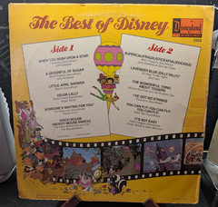 The Best of Disney Volume 2 VINYL LP 1978 Record #2503 Disneyland VTG Robin Hood