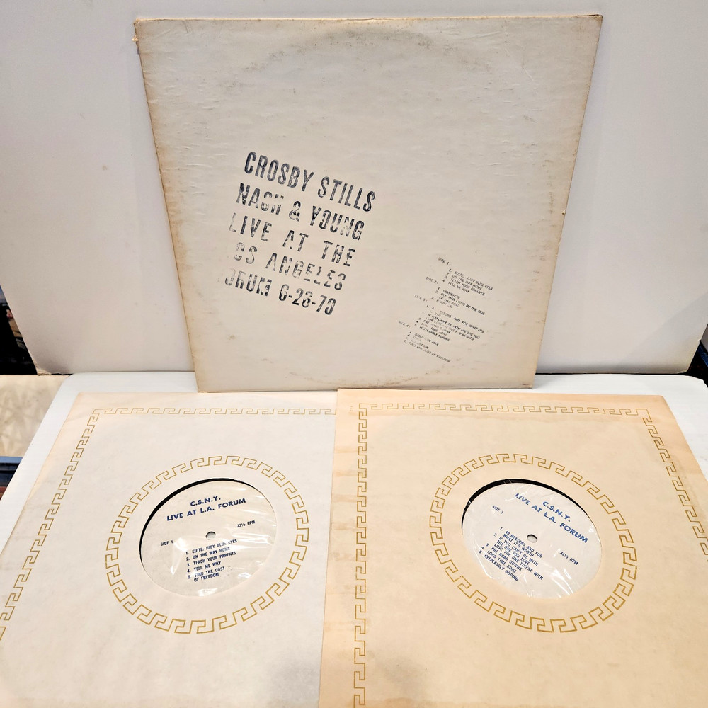 Crosby, Stills, Nash & Young Live at the L.A. Forum 6-26-70 Vinyl 2LP
