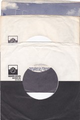 Mixed Lot of 3 70’S PRIVATE STOCK LABEL 7″ 45RPM Original Record Company Sleeves