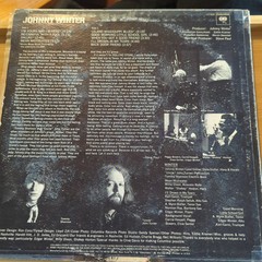 JOHNNY WINTER Self Titled Vinyl LP CS 9826 Columbia 1969