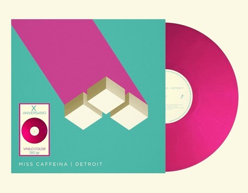 Miss Caffeina – Detroit X Aniversario – Purple Marble Vinyl [New Vinyl LP] Color